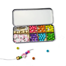 Load image into Gallery viewer, Cotton Twist Unicorn Bracelet Bead Kit