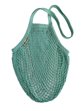 Load image into Gallery viewer, Organic Long Handled String Bag/ Market Bags/ Eco Bags