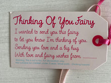 Load image into Gallery viewer, Believe you can Fairtrade Thinking of You Fairy