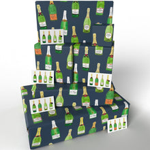 Load image into Gallery viewer, Champagne  • ECO Friendly  • UK Made wrapping paper