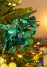Load image into Gallery viewer, Recycled Sari Green Eco Tinsel/Garland 200cm