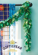 Load image into Gallery viewer, Recycled Sari Green Eco Tinsel/Garland 200cm