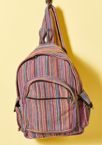 Rainbow Gheri Backpack Fairtrade Bag