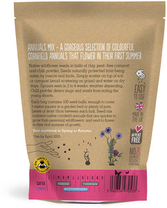 Seedball Wildflower Grab Bag - Annuals Mix