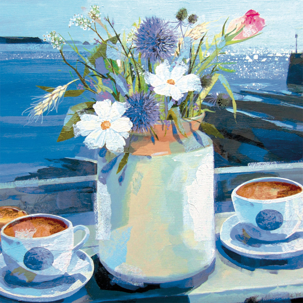 Eco Friendly Card Co Recycled Greetings Card - 'Glimpse frm Gull Rock ...Claire Henley