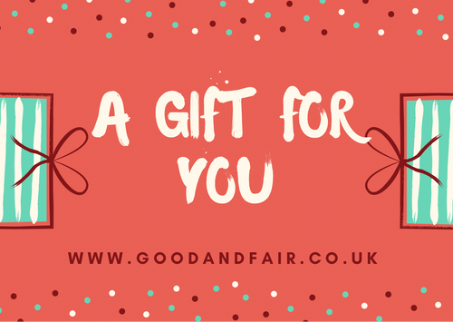 Good and Fair Online Gift Card
