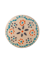 Load image into Gallery viewer, Hand Painted Floral Motif Ceramic Door/Drawer Knob Fairtrade