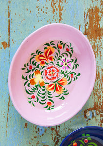 Fairtrade Hanpainted Kashmiri Trinket Dish