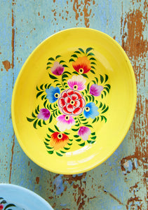 Fairtrade Hanpainted Kashmiri Trinket Dish