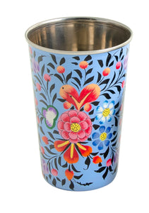 Ketaki Hand Painted Enamel Large Tumbler Fairtrade