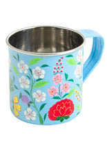 Load image into Gallery viewer, Hand painted Fairtrade Enamel Floral Mug