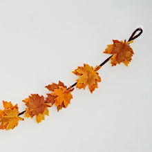 Load image into Gallery viewer, Felt Autumn Leaves Fairtrade Eco Garland