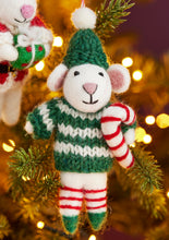 Load image into Gallery viewer, Fairtrade Eco Felt Elf Decorations