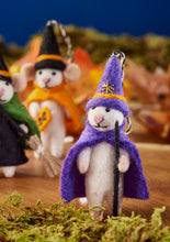 Load image into Gallery viewer, Eco Fairtrade Felt Mice Halloween Decorations