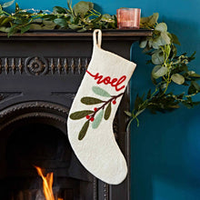 Load image into Gallery viewer, Fairtrade Eco Felt Christmas Stocking