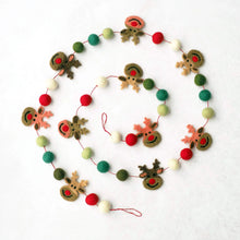 Load image into Gallery viewer, Fairtrade Eco Reindeer Garland