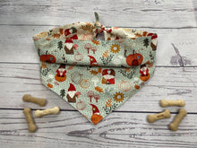 Load image into Gallery viewer, Lewis &amp; Irene Snuggle Season Pumpkin Gnome Dog Bandana