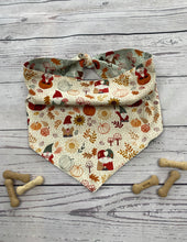 Load image into Gallery viewer, Lewis &amp; Irene Snuggle Season Pumpkin Gnome Dog Bandana