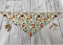 Load image into Gallery viewer, Lewis &amp; Irene Snuggle Season Pumpkin Gnome Dog Bandana
