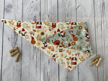 Load image into Gallery viewer, Lewis &amp; Irene Snuggle Season Pumpkin Gnome Dog Bandana