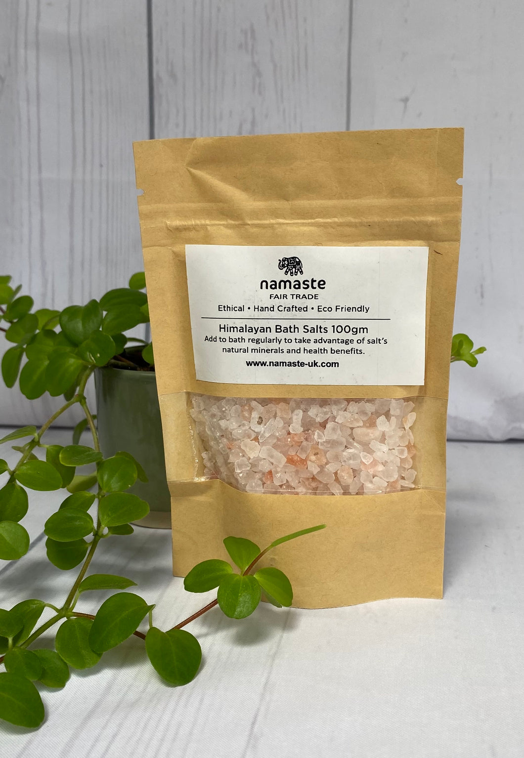 Himalayan Bath Salts Fairtrade 100g Eco