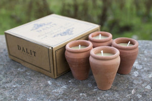 Box of 4 Dalit Candles | Original Scent – Vishal