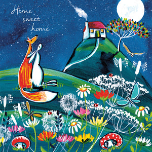 Eco Friendly Card Co Recycled Greetings Cards - Home Sweet Home! Kate Andrews