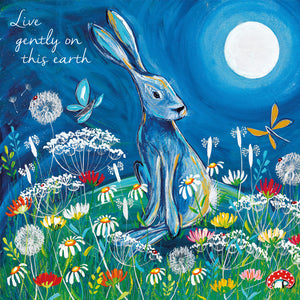 Eco Friendly Card Co Recycled Greetings Cards - Live gently on this earth! Kate Andrews