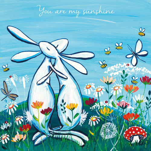 Eco Friendly Card Co Recycled Greetings Card - 'You are my sunshine' Kate Andrew