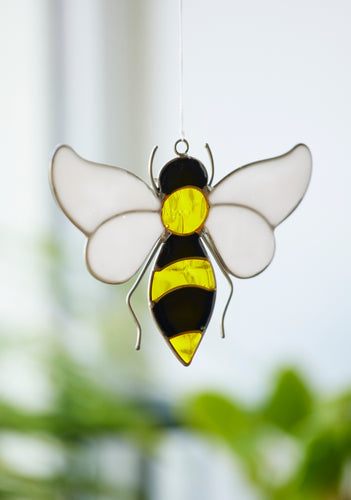 Bee Suncatcher Decoration Fairtrade