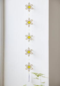 String of Five Daisy Suncatcher Decoration Fairtrade