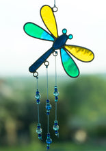 Load image into Gallery viewer, Resin Dragonfly Suncatcher Fairtrade