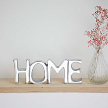 Load image into Gallery viewer, Recycled Metal Home Sign Fairtrade