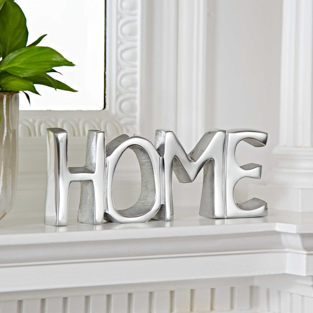 Recycled Metal Home Sign Fairtrade