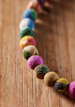 Load image into Gallery viewer, Recycled Sari Phone Charm Eco Fairtrade