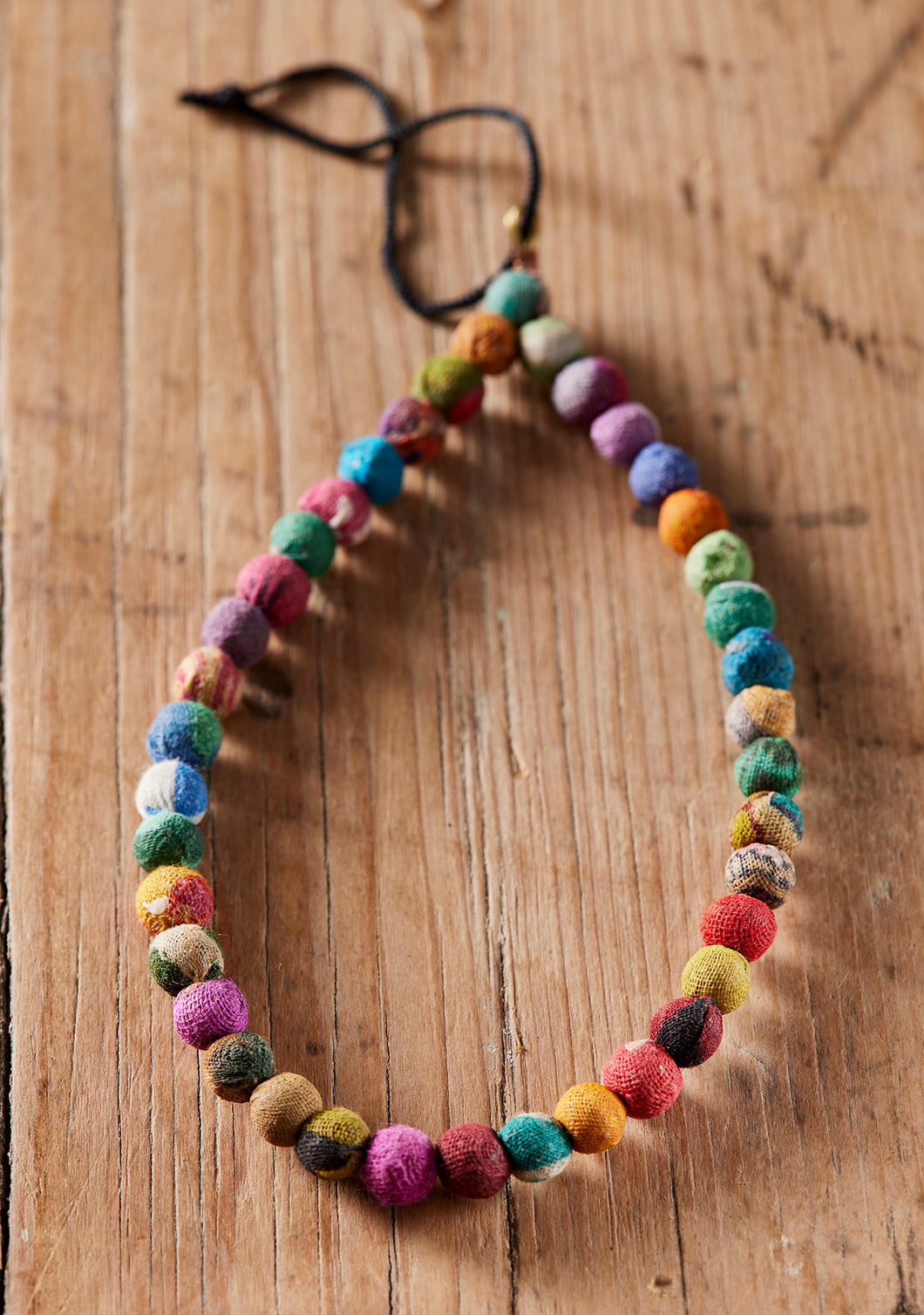Recycled Sari Phone Charm Eco Fairtrade