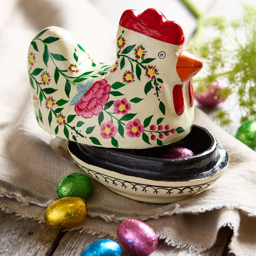 Dalit Goods Company Handmade Chocolate Box Hen