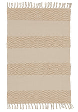 Load image into Gallery viewer, Handloom Natural Chenille and Jute Rug Three Sizes Fairtrade