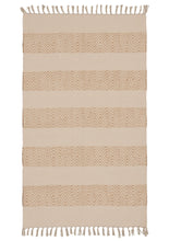 Load image into Gallery viewer, Handloom Natural Chenille and Jute Rug Three Sizes Fairtrade