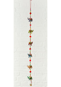 String of Hanging Elephants Fairtrade