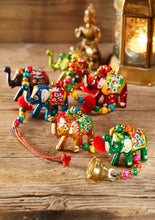 Load image into Gallery viewer, String of Hanging Elephants Fairtrade