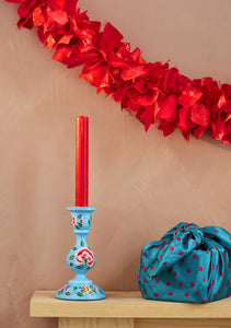 Recycled Sari Red Tinsel/Garland 200cm