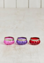 Load image into Gallery viewer, Recycled Glass and Iron Ornate Tea Light Holder Fairtrade