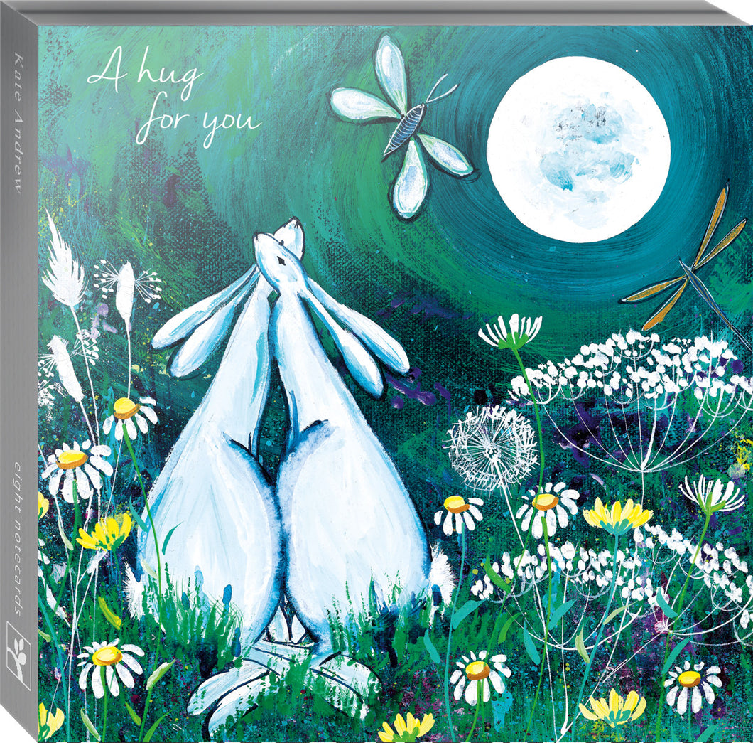 Eco Friendly Card Company 8 Pack Recycled Art Notelets Kate Andrew