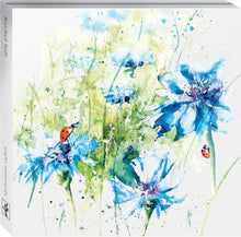 Load image into Gallery viewer, Eco Friendly Card Company 8 Pack Recycled Floral Wildflower Art Notecard Wallet Rachel Toll