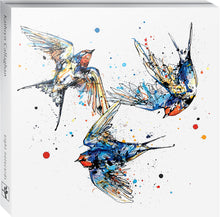 Load image into Gallery viewer, Eco Friendly Card Company 8 Pack Recycled Art Notecad Wallets Kathryn Callaghan