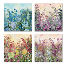 Load image into Gallery viewer, Eco Friendly Card Company 8 Pack Recycled Art Notelets Jane Morgan Floral