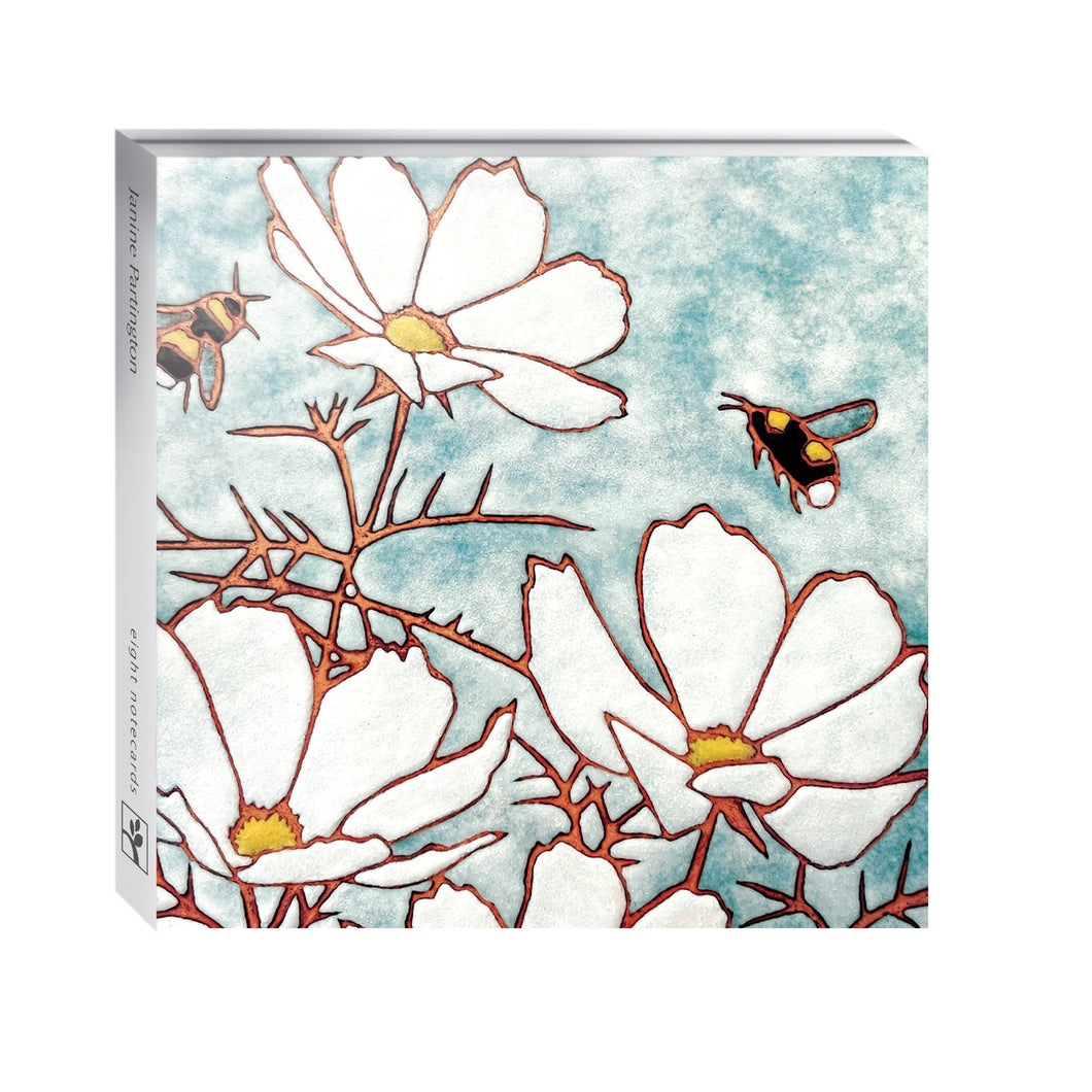 Eco Friendly Card Company 8 Pack Recycled Art Notelets Janine Partington