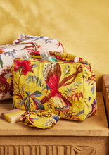 Load image into Gallery viewer, Bird of Paradise Fairtrade Wash Bag