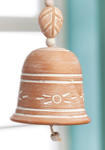 Terracotta Flower Windchime - Handmade Fairtrade Eco